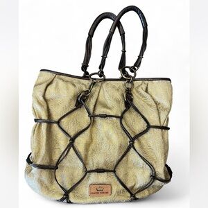 Vintage Elaine Turner Straw Bag